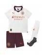 Manchester City Erling Haaland #9 Dječji Gostujuci Dres kompleti 2023-24 Kratak Rukavima (+ kratke hlače)